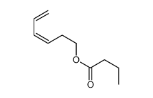[(3Z)-hexa-3,5-dienyl] butanoate Structure