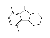 1,4-Dimethyl-5,6,7,8,12,13-hexahydrocarbazole结构式