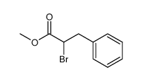 methyl rac-2-bromo-3-phenylpropionate Structure