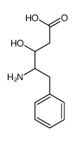 4-amino-3-hydroxy-5-phenylpentanoic acid Structure