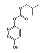 Carbonic acid 1,6-dihydro-6-oxopyridazin-3-yl=2-methylpropyl ester Structure