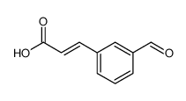 3-Formyl cinnamic acid结构式