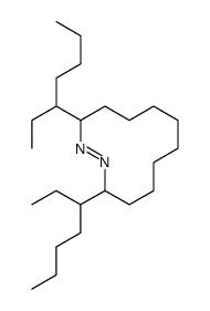 3,12-di(heptan-3-yl)-1,2-diazacyclododecene结构式