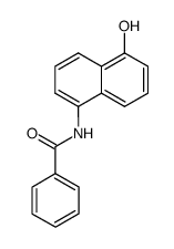 N-(5-hydroxynaphthalen-1-yl)benzamide结构式