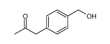 1-[4-(hydroxymethyl)phenyl]propan-2-one Structure