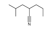 4-methyl-2-propylpentanenitrile结构式