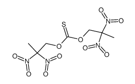 Bis(2,2-dinitropropyl) Thionocarbonate结构式