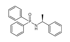 Phosphinic amide, P,P-diphenyl-N-[(1S)-1-phenylethyl]结构式