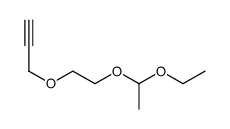3-[2-(1-ethoxyethoxy)ethoxy]prop-1-yne Structure