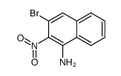3-bromo-2-nitro-[1]naphthylamine结构式