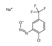sodium 2-chloro-5-(trifluoromethyl)phenyl-N-nitrosoamide结构式