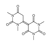 1,3,1',3'-tetramethyl-[4,5']bipyrimidinylidene-2,6,2',4',6'-pentaone结构式