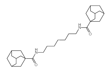 N-[7-(adamantane-1-carbonylamino)heptyl]adamantane-1-carboxamide picture