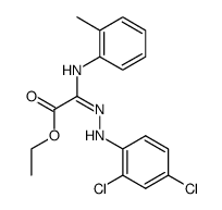 (2,4-dichloro-phenylhydrazono)-o-toluidino-acetic acid ethyl ester结构式