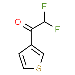 Ethanone,2,2-difluoro-1-(3-thienyl)- Structure