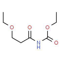 Carbamic acid,(3-ethoxy-1-oxopropyl)-,ethyl ester (9CI) Structure