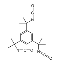 1,3,5-tris(2-isocyanatopropan-2-yl)benzene Structure