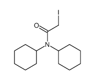 N,N-dicyclohexyl-2-iodoacetamide结构式