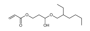 [3-(2-ethylhexoxy)-3-hydroxypropyl] prop-2-enoate Structure