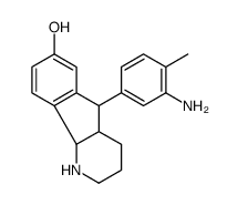 5-(3-amino-4-methylphenyl)-2,3,4,4a,5,9b-hexahydro-1H-indeno[1,2-b]pyridin-7-ol Structure