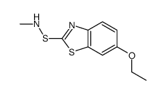 N-[(6-ethoxy-1,3-benzothiazol-2-yl)sulfanyl]methanamine Structure