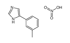 5-(3-methylphenyl)-1H-imidazole,nitric acid Structure