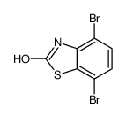 4,7-DIBROMO-2(3H)-BENZOTHIAZOLONE structure