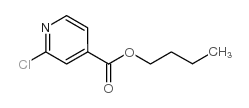N-BUTYL 2-CHLOROISONICOTINATE结构式