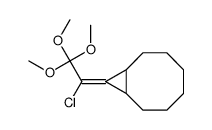 9-(1-chloro-2,2,2-trimethoxyethylidene)bicyclo[6.1.0]nonane结构式