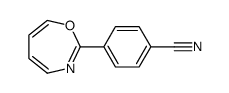 4-(1,3-oxazepin-2-yl)benzonitrile结构式