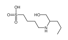 4-(1-hydroxypentan-2-ylamino)butane-1-sulfonic acid结构式