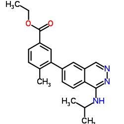 Ethyl 3-[1-(isopropylamino)-6-phthalazinyl]-4-methylbenzoate结构式