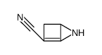 5-azabicyclo[2.1.0]pent-3-ene-3-carbonitrile结构式