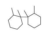 1-(1,2-dimethylcyclohexyl)-1,2-dimethylcyclohexane Structure