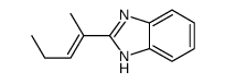 2-pent-2-en-2-yl-1H-benzimidazole Structure