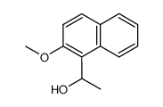 1-[1-(2-methoxynaphthyl)]ethanol Structure