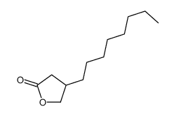 4-octyloxolan-2-one结构式