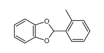 2-(2-Methylphenyl)-1,3-benzodioxole Structure