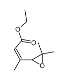 (Z)-4,5-Epoxy-3,5-dimethyl-2-hexensaeure-ethylester Structure