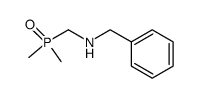 N-benzylaminomethyl-dimethylphosphine oxide结构式