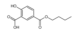 4-hydroxy-isophthalic acid-1-butyl ester Structure