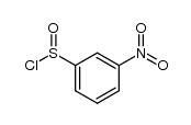 3-Nitro-benzolsulfinsaeure-chlorid结构式