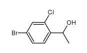 1-(4-bromo-2-chlorophenyl)ethan-1-ol Structure