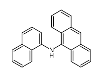 N-naphthalen-1-ylanthracen-9-amine结构式