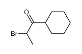 1-Propanone, 2-bromo-1-cyclohexyl- (6CI,9CI)结构式
