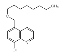 5-OCTYLOXYMETHYL-8-QUINOLINOL Structure