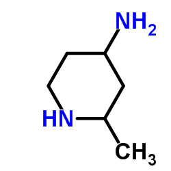 2-Methyl-4-piperidinamine Structure