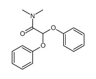 N,N-dimethyl-2,2-diphenoxyacetamide Structure