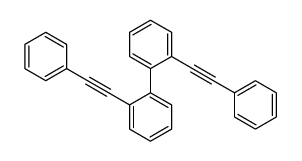 1-(2-phenylethynyl)-2-[2-(2-phenylethynyl)phenyl]benzene结构式