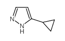 5-Cyclopropyl-1H-pyrazole Structure